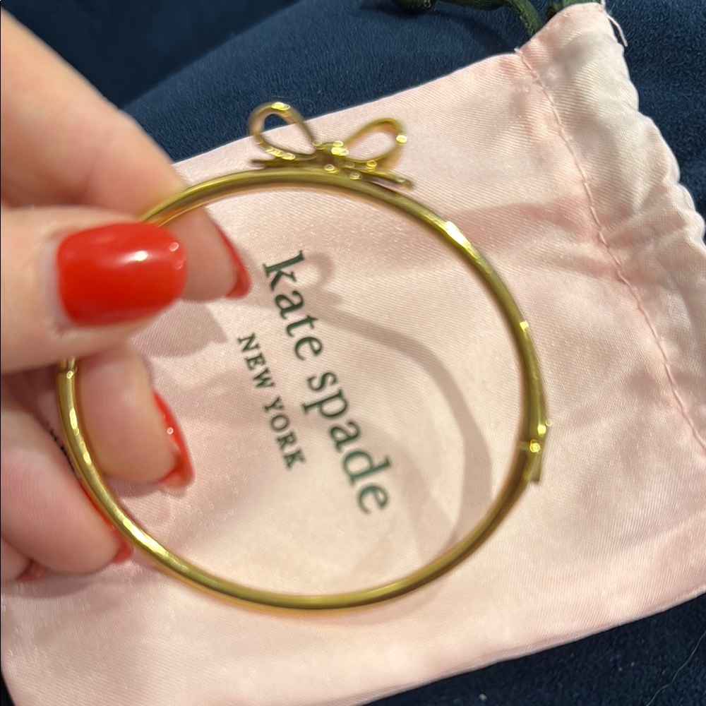 Kate Spade Gold Bow Bracelet